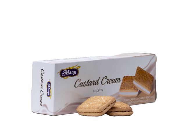 Manji Custard Cream Biscuit 160G